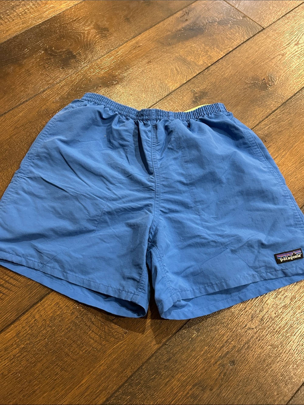 Patagonia Men's Royal Blue Elastic-Waist Shorts